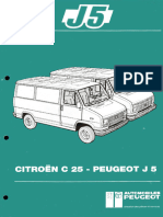 Peugeot J5, Citroen C25 - Service Manual, Repair Manual - Wiring Diagrams