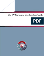 BIG-IP Command Line Interface Guide