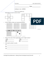 Prim Maths 3 2ed TR Unit 1 Test