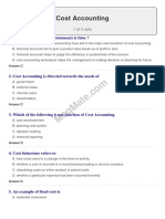 Cost-Accounting (Set 1)