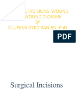 Surgical Incisions, Wound and Wound Closure-1