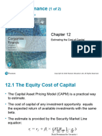 Estimating Cost of Capital