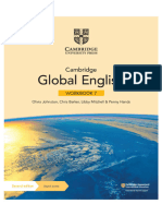 Cambridge Global English Workbook - 7