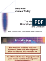 The Macroeconomy: Unemployment, Inflation, and Deflation: Miller, Economics Today, © 2001 Addison Wesley Longman, Inc