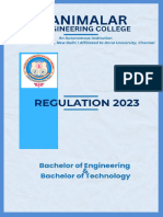 PEC-Regulation 2023-B.E & B.tech N