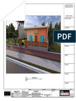 Perspective of PROPOSED FRONT FENCE & GATE