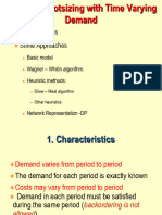 Chapter 3st-Single Item - Lotsizing With Time Varying Demand