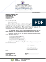 Brigada Letter of Solicitation