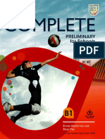 Cambridge - Complete B1 Preliminary For Schools Student - S Book 2020 Edition