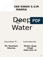 Deep Water Project