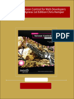 Full Foundation Version Control For Web Developers Foundations Apress 1st Edition Chris Kemper PDF All Chapters