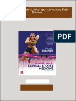 Get Brukner and Khan's clinical sports medicine Peter Brukner PDF ebook with Full Chapters Now