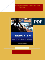 Complete Download Terrorism: What Everyone Needs to Know® Todd Sandler PDF All Chapters