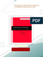 Get Language and Ideology Vol 2 Descriptive Cognitive Approaches 1st Edition René Dirven (Ed.) PDF ebook with Full Chapters Now