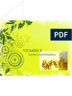 Vitamin E Report