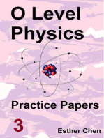 O level Physics Questions And Answer Practice Papers 3