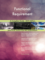 Functional Requirement A Complete Guide - 2019 Edition