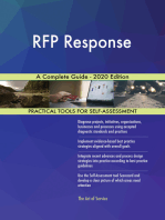 RFP Response A Complete Guide - 2020 Edition