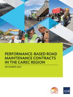 Performance-Based Road Maintenance Contracts in the CAREC Region