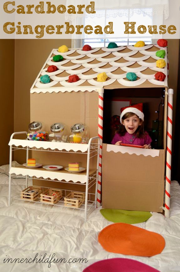 Life Sized Cardboard Gingerbread House