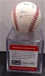 BILL ROBINSON AUTOGRAPHED BALL W/ CAS COA