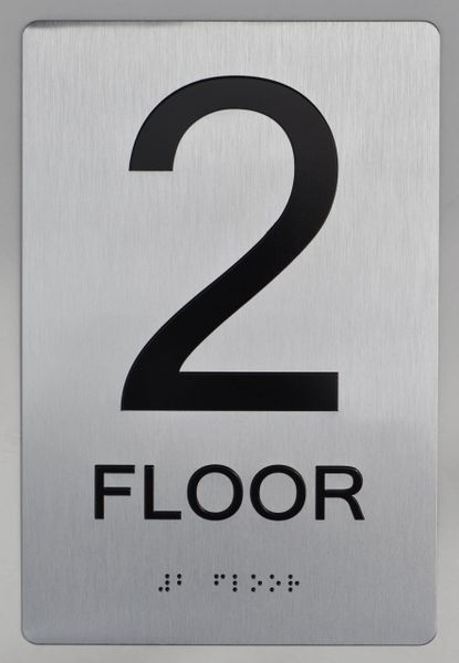 2ND FLOOR ADA SIGN - The sensation line | HPD SIGNS - THE OFFICIAL STORE