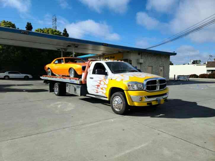 Dodge Ram 5500 SLT Rollback Wheellift Flatbed Towtruck Loaded Show Truck (2009)