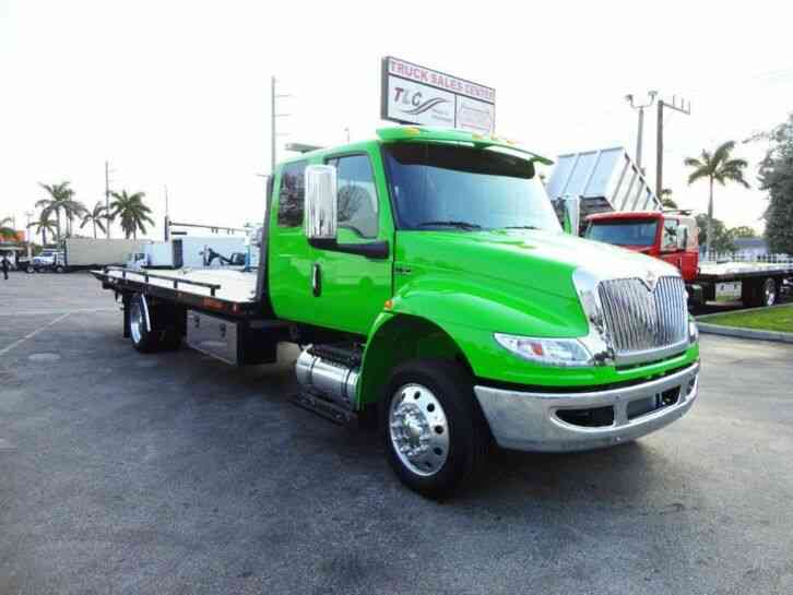 International MV607 22' JERRDAN ROLLBACK TOW TRUCK. 22SRR6TWLP. . 300HP 12 Mil (2022)