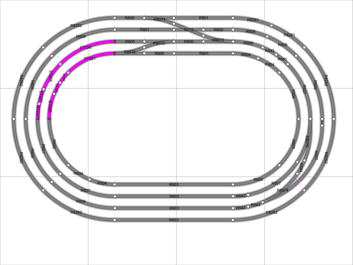 Download Track geometries for 00-Gauge Hornby SeTrack: Jon's Model Railway