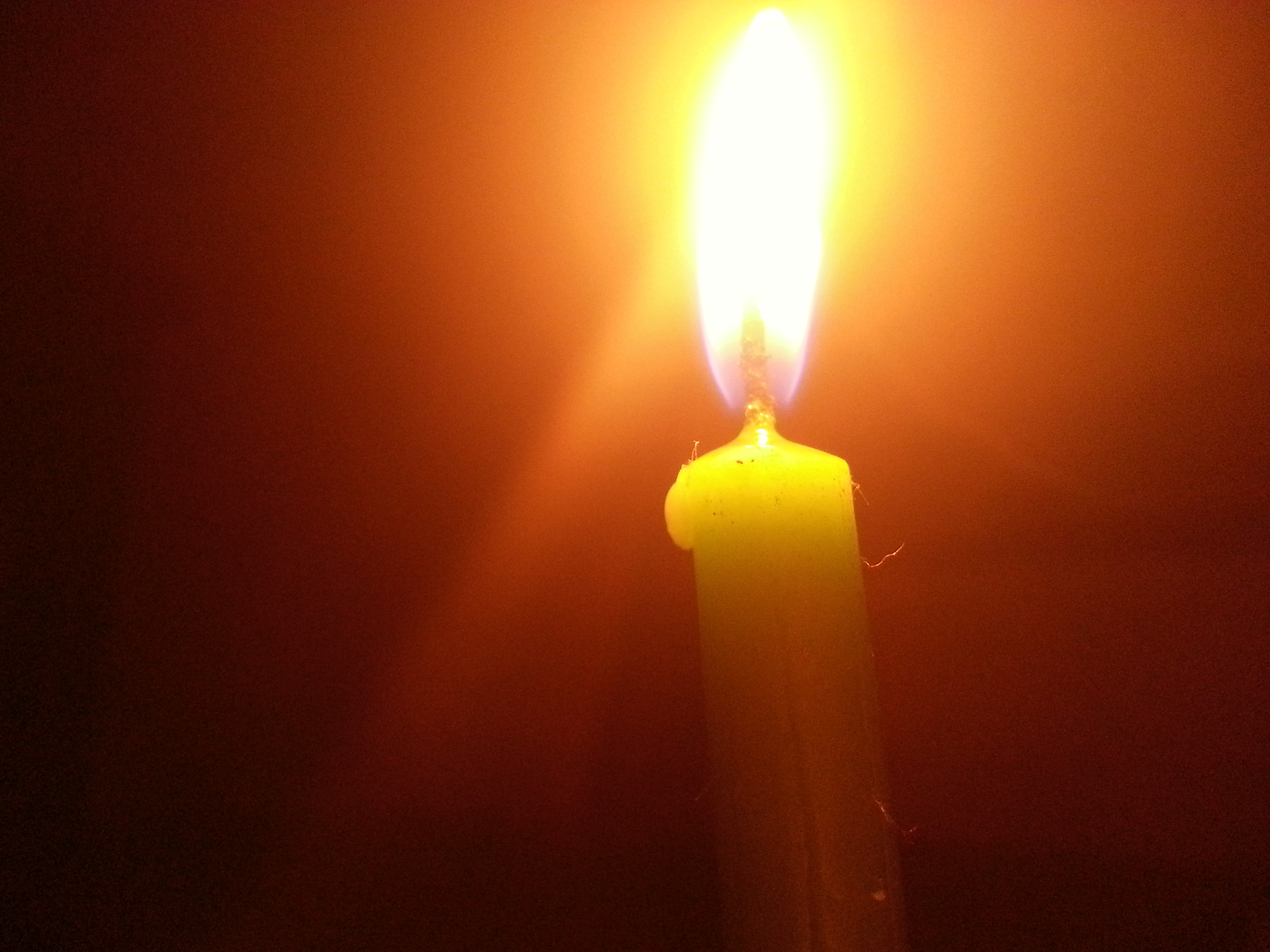 Candle light photo