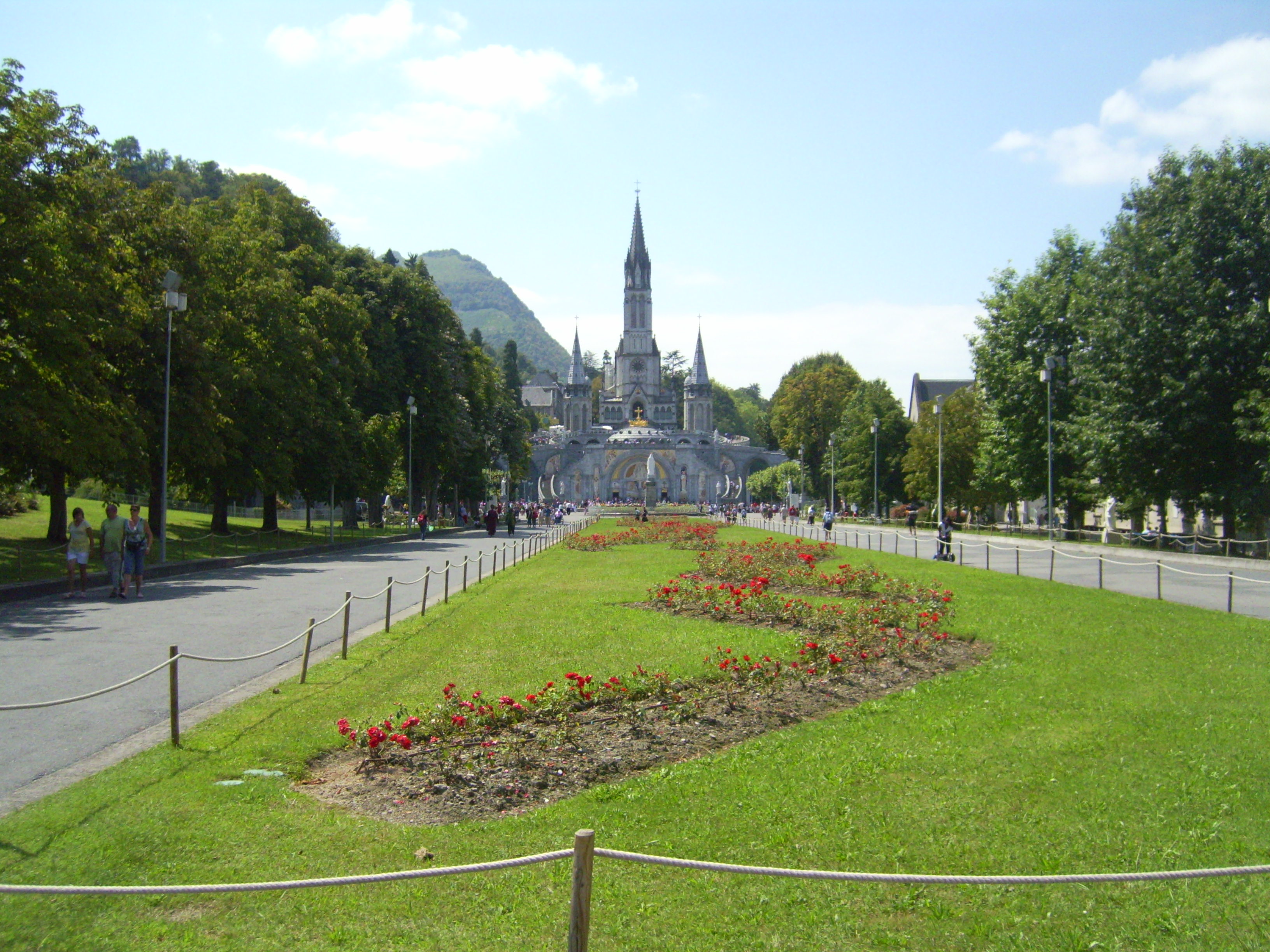 Lourdes, france photo