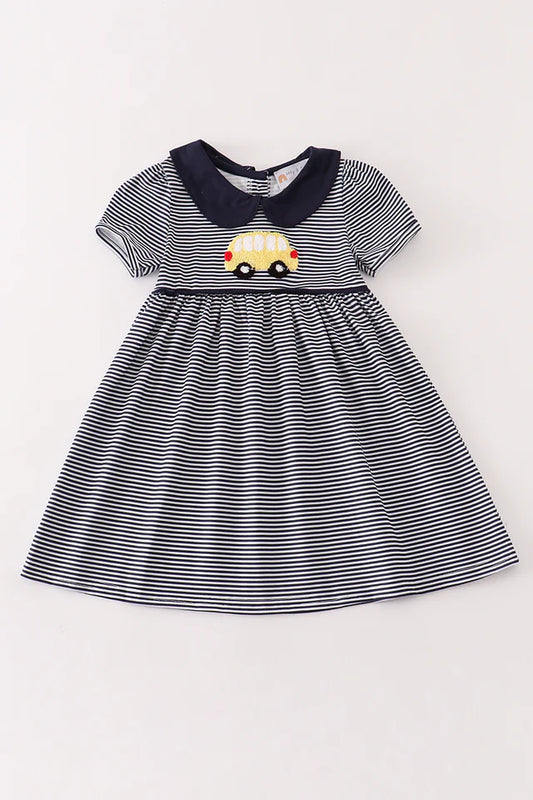 Navy School Bus Dress