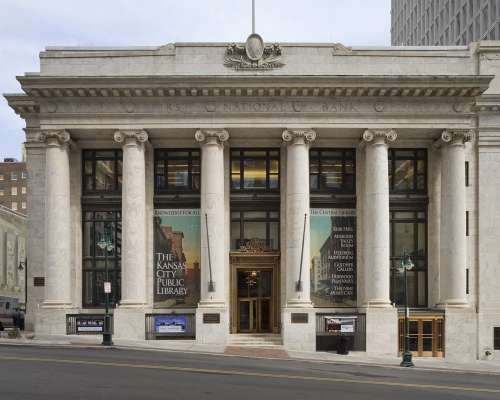 Exterior of the Main Library, Kansas City Public Library