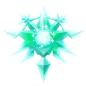 Orichalcum Crystal from the Kingdom Hearts χ beta.