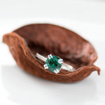 Tourmaline & Diamond Ring