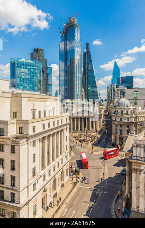 City of London skyline, London, England, United Kingdom, Europe Stock Photo