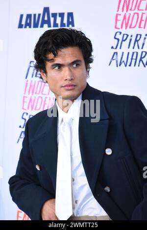 Santa Monica, California, USA 25th February 2024 Actor Charles Melton attends the 2024 Film Independent Spirit Awards on February 25, 2024 in Santa Monica, California, USA. Photo by Barry King/Alamy Stock Photo Stock Photo