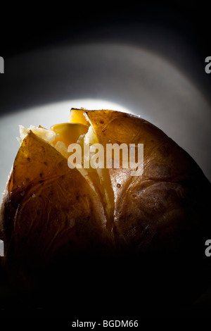 Baked Potato Stock Photo