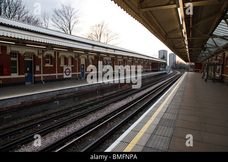 Ladbroke Grove subway station in London Stock Photo