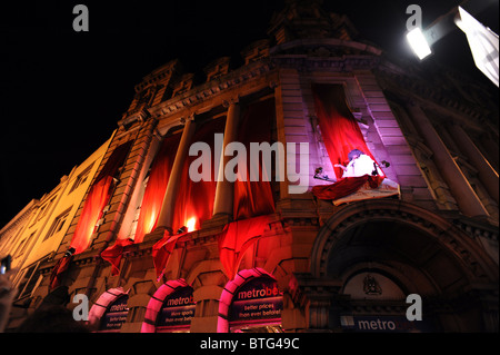 Brighton White Night celebrations Stock Photo