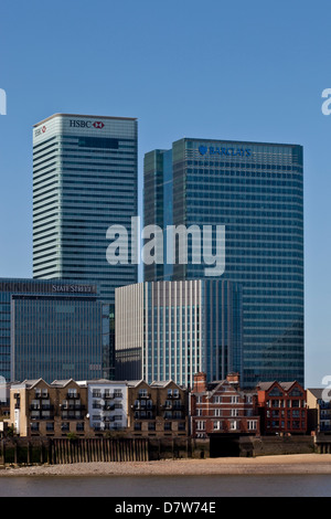 Canary Wharf, London, England Stock Photo