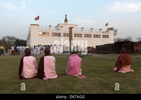 Maya Devi temple Lumbini Nepal Stock Photo