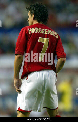 Soccer - International Friendly - England v Greece - Old Trafford Stock Photo