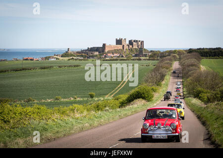 Bamburgh Castle,Northumberland, England, UK, Europe Stock Photo