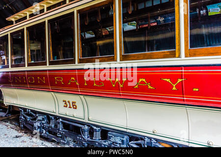 The Shore Line Trolley Museum   East Haven, Connecticut, USA Stock Photo