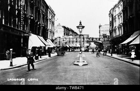 Notting Hill and Ladbroke Grove Station, West London Stock Photo