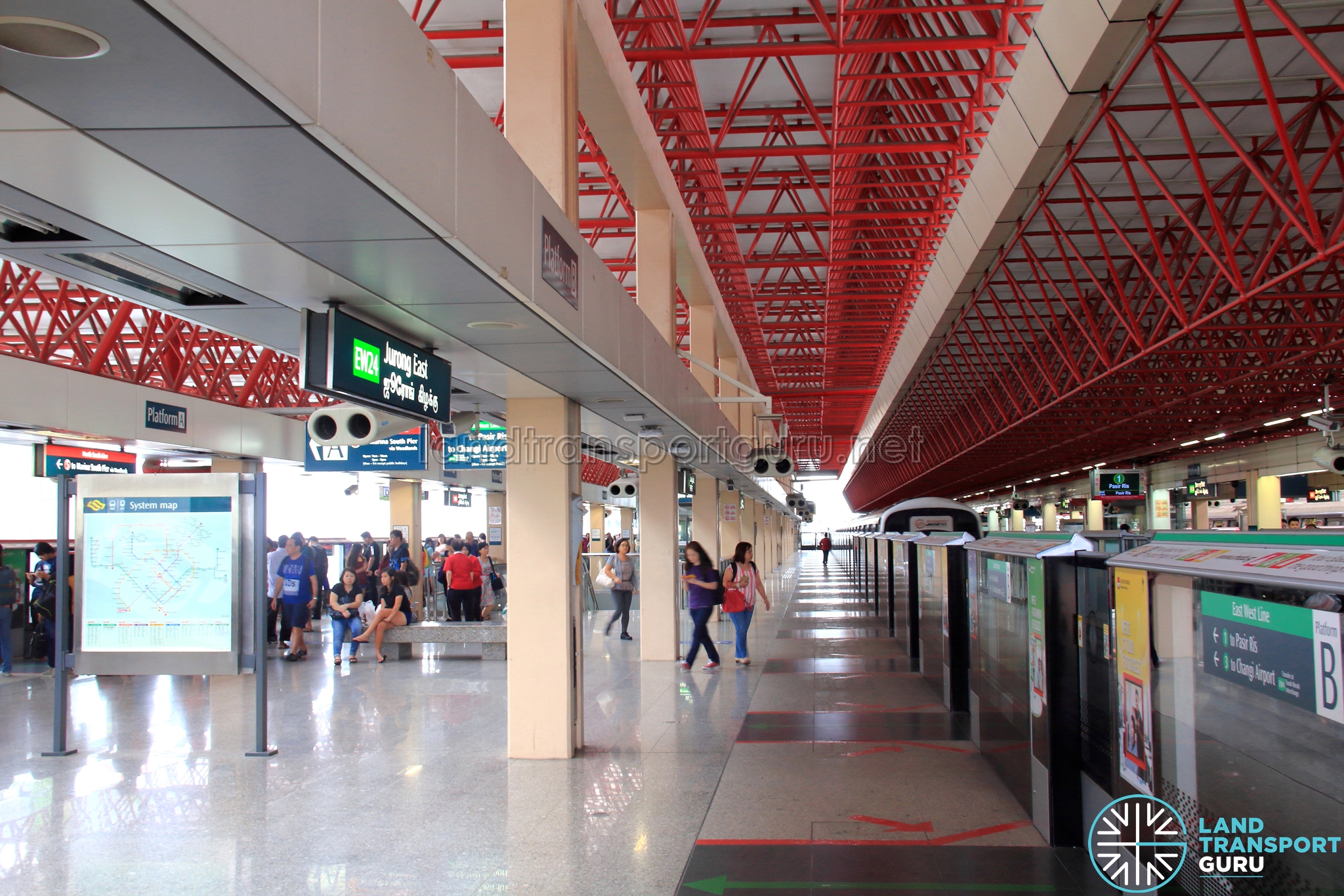 Jurong East MRT Map