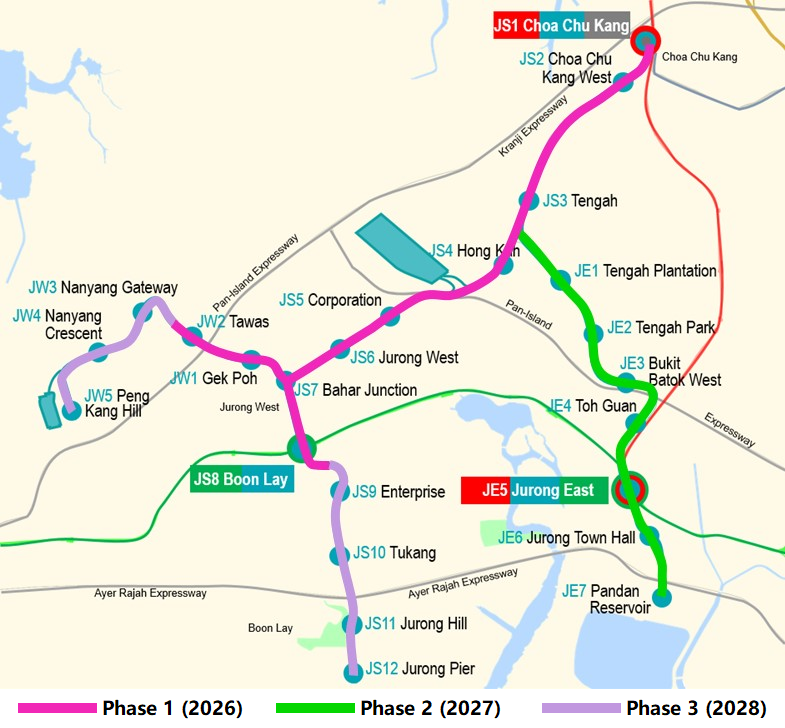 Jurong West Map