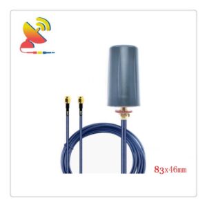 C&T RF Antennas Inc - 83x46mm 2x2 MIMO WiFi Through-hole Screw Mount Antenna Manufacturer