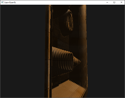 The visible layers of Steep Parallax Mapping can easily be detected with small numbers